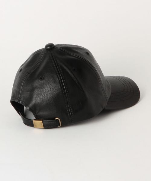 Another Edition（アナザーエディション）の「フェイクレザーキャップ/AEBC FKLT CAP（キャップ・レディース・ブラック・FREE）」の2枚目の写真