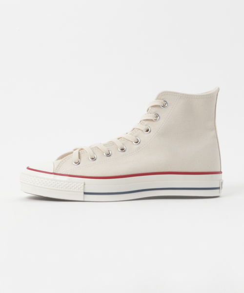 CONVERSE（コンバース）の「CONVERSE コンバース / キャンバス オールスターハイ MADE IN JAPAN / 3492-32068430（スニーカー・メンズ・アイボリー・8.5/9.5/7.5）」の2枚目の写真