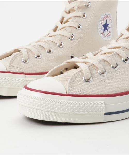 CONVERSE（コンバース）の「CONVERSE コンバース / キャンバス オールスターハイ MADE IN JAPAN / 3492-32068430（スニーカー・メンズ・アイボリー・8.5/9.5/7.5）」の6枚目の写真