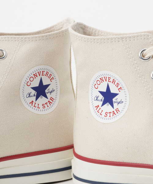 CONVERSE（コンバース）の「CONVERSE コンバース / キャンバス オールスターハイ MADE IN JAPAN / 3492-32068430（スニーカー・メンズ・アイボリー・8.5/9.5/7.5）」の9枚目の写真