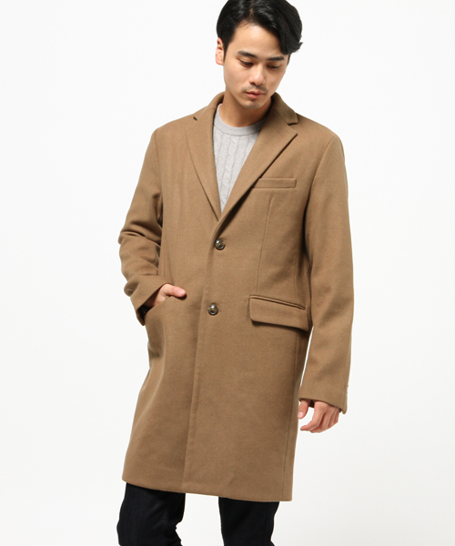 GGD（ジージーディー）の「GGD edition / 綾メルトンチェスター（チェスターコート・メンズ・ブラック/ブラウン/チャコールグレー/グレー・3/2/4）」の16枚目の写真