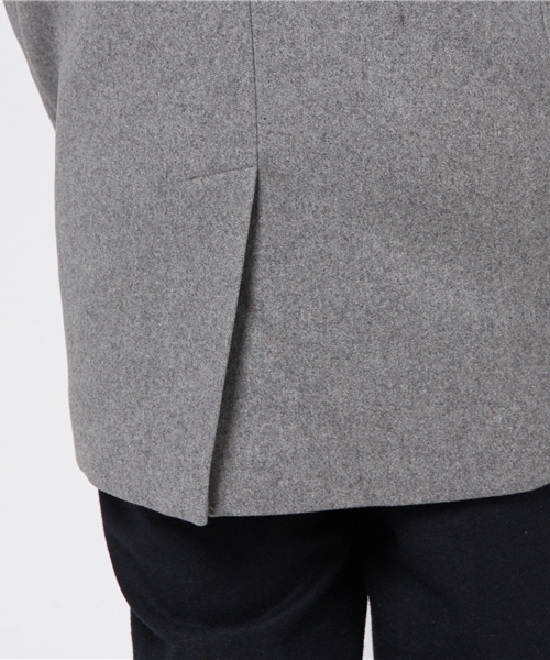 GGD（ジージーディー）の「GGD edition / 綾メルトンチェスター（チェスターコート・メンズ・ブラック/ブラウン/チャコールグレー/グレー・3/2/4）」の11枚目の写真