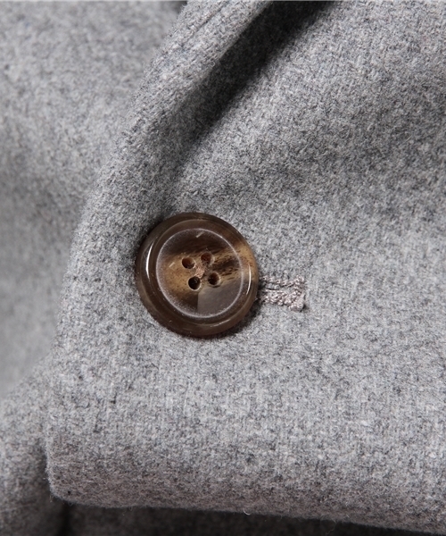 GGD（ジージーディー）の「GGD edition / 綾メルトンチェスター（チェスターコート・メンズ・ブラック/ブラウン/チャコールグレー/グレー・3/2/4）」の14枚目の写真