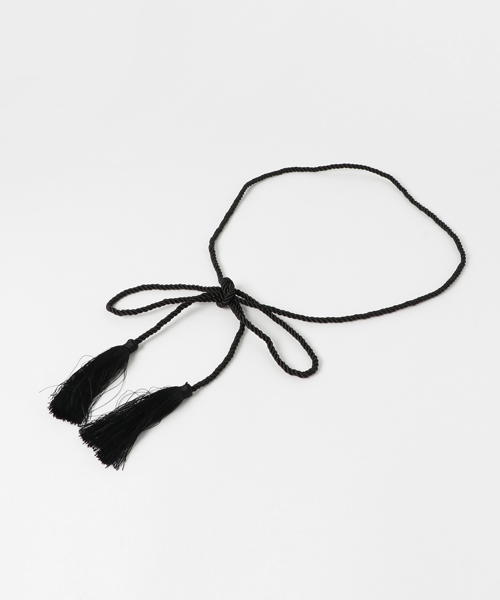 WEGO（ウィゴー）の「WEGO/タッセルロープベルト（ベルト・レディース・ベージュ/ピンク/ブラック・FREE）」の2枚目の写真