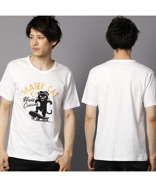 Lucky Store ラッキーストアー の Lucky Store アニマルプリントtシャツ Tシャツ カットソー Wear