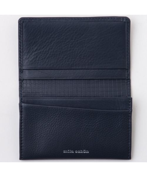 専用です✨極美品 ミラショーン 高級毛皮ミンク✨アンゴラウール コート 42 mila schon（ミラ・ショーン）CALF LEATHER 名刺入れ（名刺入れ