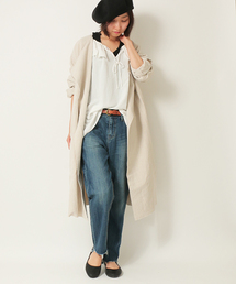 LBC | 変わり織りガウンコート(その他アウター)