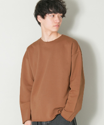 URBAN RESEARCH | スーピマカットオフクルーネックロングスリーブ(Tシャツ/カットソー)
