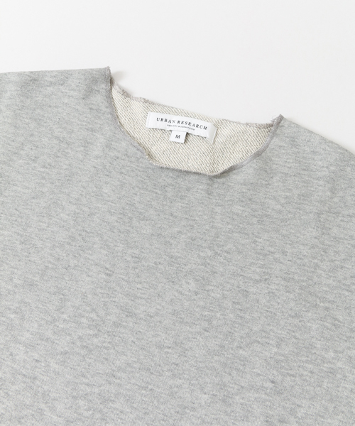 URBAN RESEARCH（アーバンリサーチ）の「スーピマカットオフクルーネックロングスリーブ（Tシャツ/カットソー・メンズ・モカ/ピンク/チャコールグレー/グレー・LARGE/MEDIUM）」の16枚目の写真