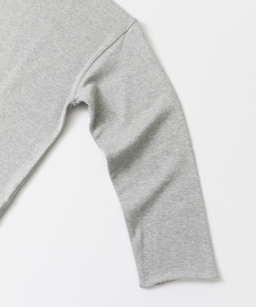 URBAN RESEARCH（アーバンリサーチ）の「スーピマカットオフクルーネックロングスリーブ（Tシャツ/カットソー・メンズ・モカ/ピンク/チャコールグレー/グレー・LARGE/MEDIUM）」の17枚目の写真