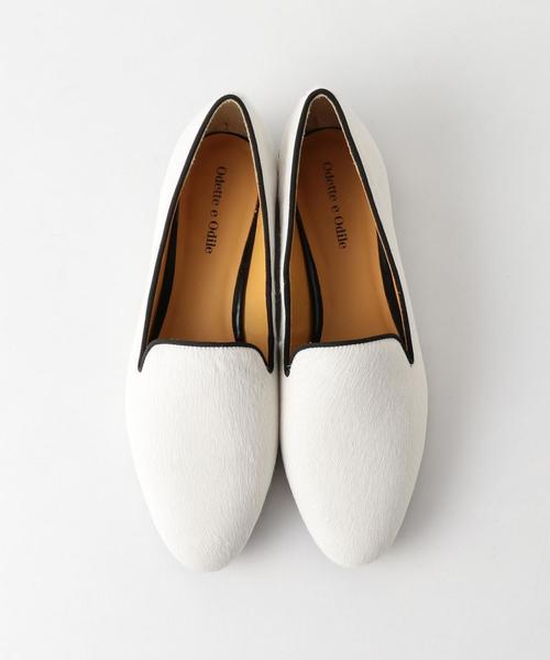 ODETTE E ODILE(オデットエオディール)の「OFC ビジューヒール スリッポン15↑(スリッポン・レディース・ゴールド/ブラック/グレー/ホワイト・24.5cm/22cm/22.5cm/23cm/25cm/24cm/23.5cm)」の2枚目の写真