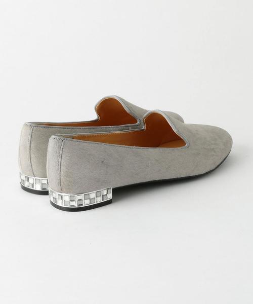 ODETTE E ODILE(オデットエオディール)の「OFC ビジューヒール スリッポン15↑(スリッポン・レディース・ゴールド/ブラック/グレー/ホワイト・24.5cm/22cm/22.5cm/23cm/25cm/24cm/23.5cm)」の10枚目の写真