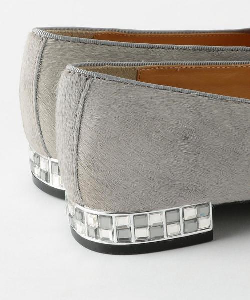 ODETTE E ODILE(オデットエオディール)の「OFC ビジューヒール スリッポン15↑(スリッポン・レディース・ゴールド/ブラック/グレー/ホワイト・24.5cm/22cm/22.5cm/23cm/25cm/24cm/23.5cm)」の13枚目の写真