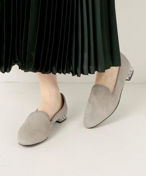 ODETTE E ODILE(オデットエオディール)の「OFC ビジューヒール スリッポン15↑(スリッポン・レディース・ゴールド/ブラック/グレー/ホワイト・24.5cm/22cm/22.5cm/23cm/25cm/24cm/23.5cm)」の15枚目の写真