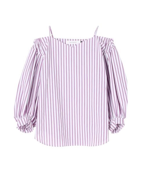 セール オフショルダーバルーンスリーブブラウス シャツ ブラウス Lagunamoon ラグナムーン のファッション通販 Zozotown