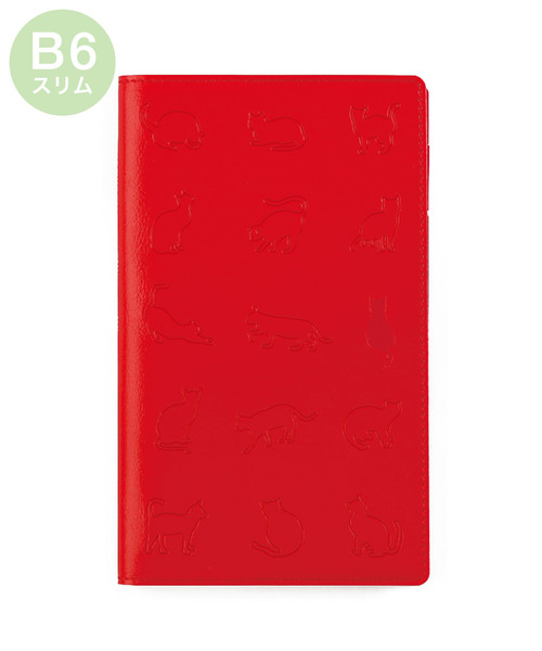 Hightide ハイタイド の 手帳 18年3月始まり キャット B6 スリム バーチカル 手帳 メモ帳 Wear Hightide ハイタイド の 手帳 18年3月始まり キャット B6 スリム バーチカル 手帳 メモ帳 Wear