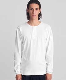 Mitch Henley Pima Long Sleeve Shirt