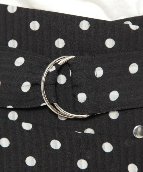 PAGEBOY(ページボーイ)の「ドット×ギンガムフリルスカート(スカート・レディース・ホワイト系その他/ブラック系その他/ホワイト×ブラック・FREE)」の16枚目の写真