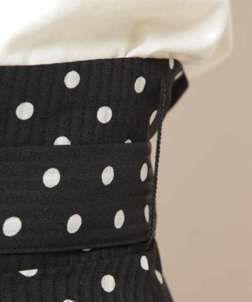 PAGEBOY(ページボーイ)の「ドット×ギンガムフリルスカート(スカート・レディース・ホワイト系その他/ブラック系その他/ホワイト×ブラック・FREE)」の17枚目の写真