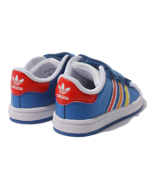 adidas Originals(アディダスオリジナルス)の「2013 アディダス ベビー キッズ カラフル SS 2 CF I(スニーカー・キッズ・ブルー・13cm/12cm/14cm/15cm/16cm)」の4枚目の写真
