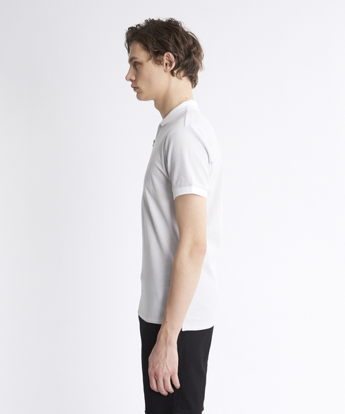5351 POUR LES HOMMES（ゴーサンゴーイチプールオム）の「COOLMAXハニカムZIPポロシャツ（ポロシャツ・メンズ・ネイビー/ブラック/グレー・44/46/48/50）」の9枚目の写真