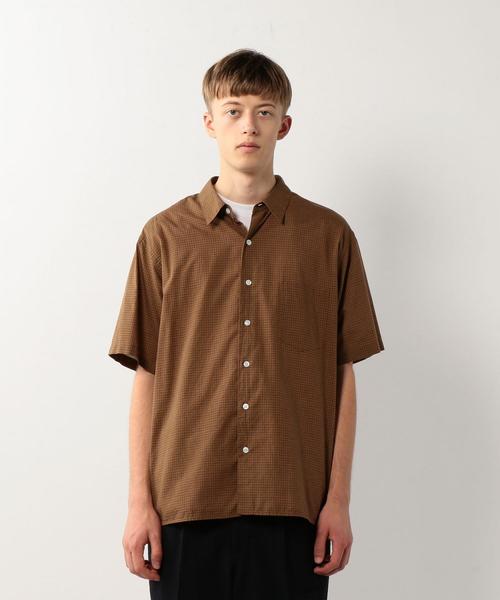 Steven Alan（スティーブンアラン）の「＜Steven Alan＞ DD GRAPH BOX REG BOLD SHIRT/シャツ（シャツ/ブラウス・メンズ・ブラウン/ワインレッド・SMALL/MEDIUM/X-LARGE/LARGE）」の12枚目の写真