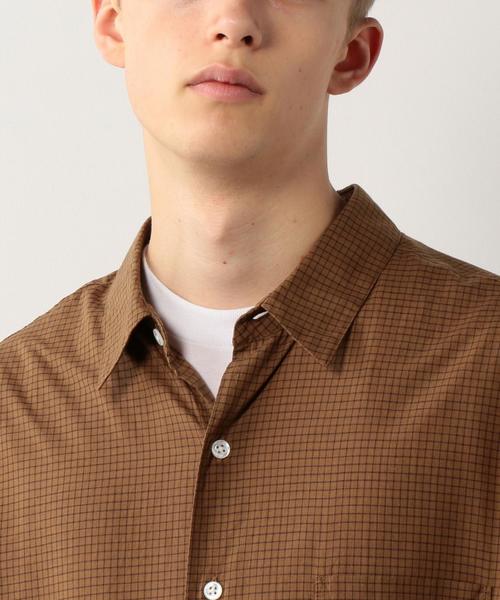 Steven Alan（スティーブンアラン）の「＜Steven Alan＞ DD GRAPH BOX REG BOLD SHIRT/シャツ（シャツ/ブラウス・メンズ・ブラウン/ワインレッド・SMALL/MEDIUM/X-LARGE/LARGE）」の9枚目の写真