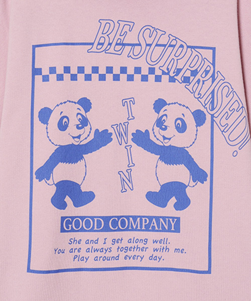 Candy Stripper(キャンディストリッパー)の「GOOD TIME LAYERED HOODIE ワンピース(ワンピース・レディース・ピンク/アイボリー/ブラック・2)」の10枚目の写真