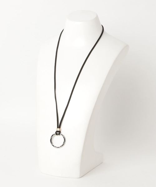 VENCEEXCHANGE（ヴァンスエクスチェンジ）の「アクセ付きミニ裏毛モックネックアンサンブル（Tシャツ/カットソー・メンズ・ホワイト/ブラック/その他21・M/L）」の9枚目の写真