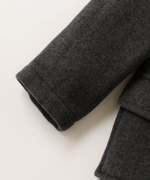 LONDON TRADITION(ロンドントラディション)の「LONDON TRADITION:ダッフル コート(140~150cm)(ダッフルコート・キッズ・ネイビー/グレー・150/140)」の3枚目の写真