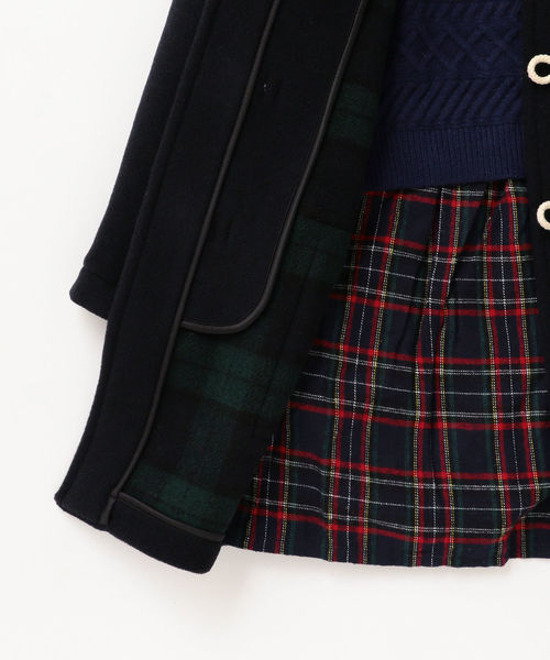 LONDON TRADITION(ロンドントラディション)の「LONDON TRADITION:ダッフル コート(140~150cm)(ダッフルコート・キッズ・ネイビー/グレー・150/140)」の8枚目の写真