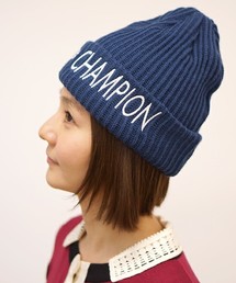 And A | ロゴ刺繍ニットキャップ (Champion/チャンピオン)(ニットキャップ/ビーニー)