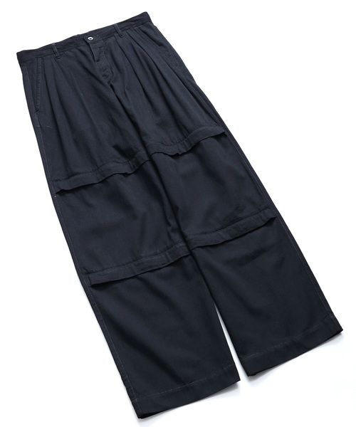 SHAREEF（シャリーフ）の「6.5OZ DENIM ZIP-SLIT PANTS OW（デニム