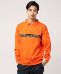 RIB LOGO HALF ZIP TOP