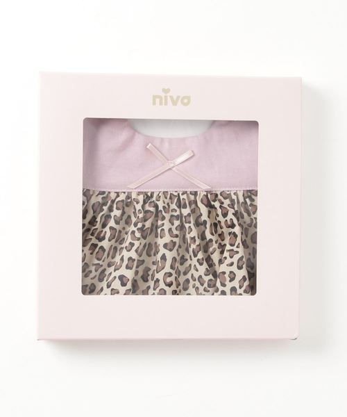 niva(ニヴァ)の「【niva/ニヴァ】Leopard balloon(スタイ/よだれかけ・キッズ・レオパード・FREE)」の2枚目の写真