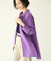 LOWRYS FARM | フレンチリネンＣＰＯシャツ　831450(シャツ/ブラウス)