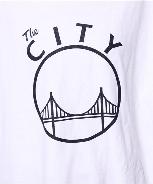 BEAMS BOY(ビームスボーイ)の「NEW STEP / シティロゴ BIG TEE(Tシャツ/カットソー・レディース・ホワイト/レッド/ブルー・ONE SIZE)」の9枚目の写真