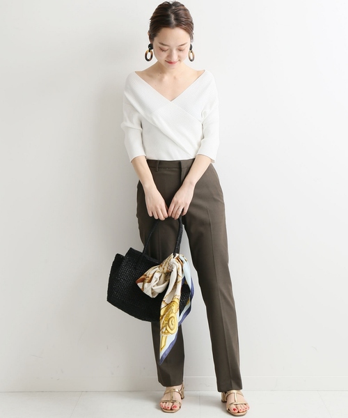 VERMEIL par iena(ヴェルメイユパーイエナ)の「セミフレア パンツ◆(その他パンツ・レディース・ブラック/ブラウン・40/38/36)」の16枚目の写真
