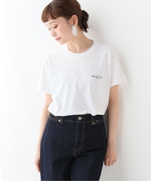 MARCHE NOIR Logo on the back Tシャツ