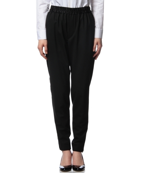 ASTRAET（アストラット）の「ASTRAET(アストラット) ジョーゼットタキシ ードドローパンツ◇（その他パンツ・レディース・ブラック・2/0/1）」の3枚目の写真