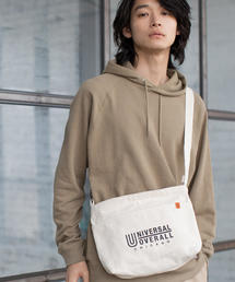 UNIVERSAL OVERALL | UNIVERSAL OVERALL(ユニバーサルオーバーオール)別注ロゴサコッシュバッグ(ナチュラル⇒WEB限定カラー)(ショルダーバッグ)