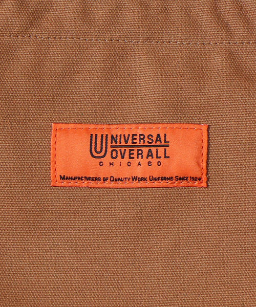 UNIVERSAL OVERALL（ユニバーサルオーバーオール）の「UNIVERSAL OVERALL(ユニバーサルオーバーオール)別注ロゴサコッシュバッグ(ナチュラル⇒WEB限定カラー)（ショルダーバッグ・メンズ・ナチュラル/ブラック/ブラウン・FREE）」の12枚目の写真