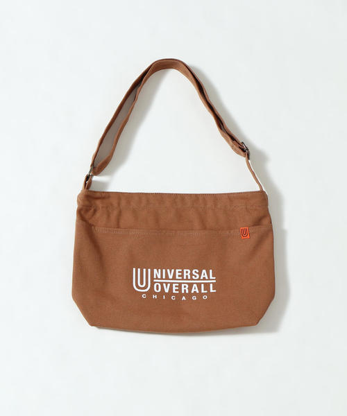 UNIVERSAL OVERALL（ユニバーサルオーバーオール）の「UNIVERSAL OVERALL(ユニバーサルオーバーオール)別注ロゴサコッシュバッグ(ナチュラル⇒WEB限定カラー)（ショルダーバッグ・メンズ・ナチュラル/ブラック/ブラウン・FREE）」の19枚目の写真