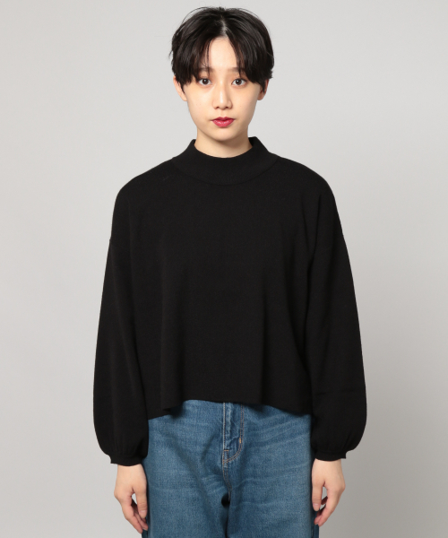 PAGEBOY(ページボーイ)の「【WEB限定】ハイネックボリュームニット(ニット/セーター・レディース・オフホワイト/ブラック/グレー/モカ/ボルドー/グリーン/ラベンダー/ライトベージュ・FREE)」の21枚目の写真