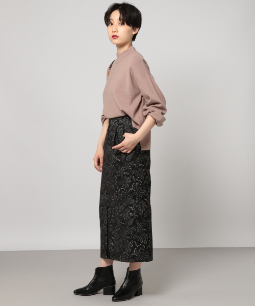 PAGEBOY(ページボーイ)の「【WEB限定】ハイネックボリュームニット(ニット/セーター・レディース・オフホワイト/ブラック/グレー/モカ/ボルドー/グリーン/ラベンダー/ライトベージュ・FREE)」の13枚目の写真