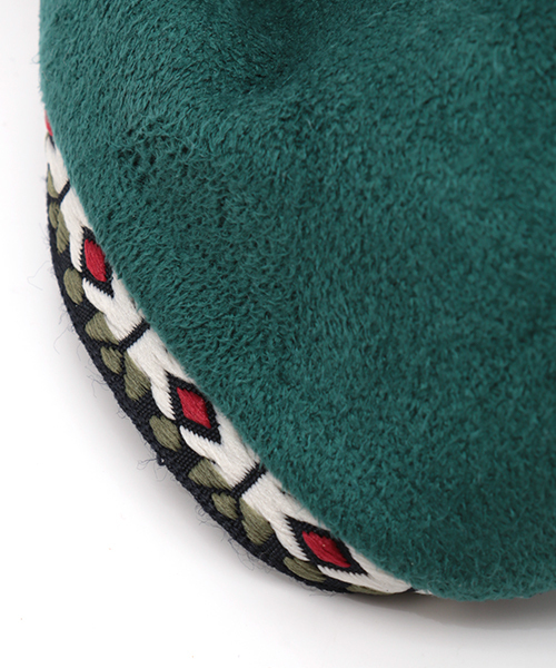 チチカカ（チチカカ）の「テープエッジヘアバンド（ヘアバンド・レディース・グリーン/イエロー・FREE）」の5枚目の写真