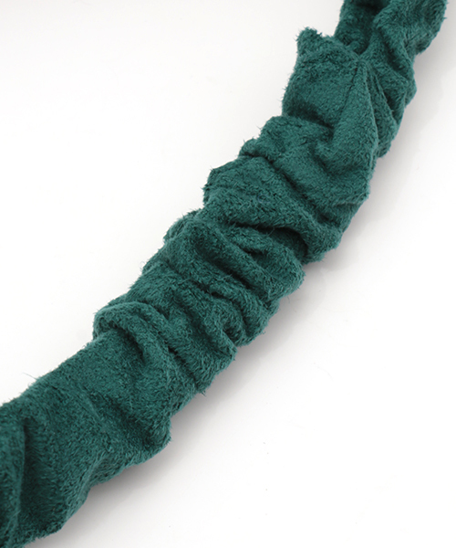 チチカカ（チチカカ）の「テープエッジヘアバンド（ヘアバンド・レディース・グリーン/イエロー・FREE）」の6枚目の写真