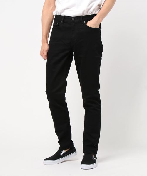 BANANA REPUBLIC(バナナリパブリック)の「Rapid MoVement Denim アスレティックテーパード ジーンズ(デニムパンツ)」|ブラック