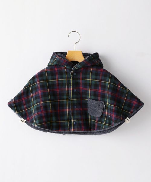 SHIPS（シップス）の「SHIPS KIDS:チェック×フリース リバーシブル 