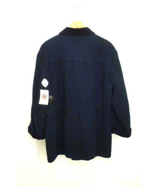 ブランド古着】コーデュロイ素材切替ミリタリーコート（モッズコート